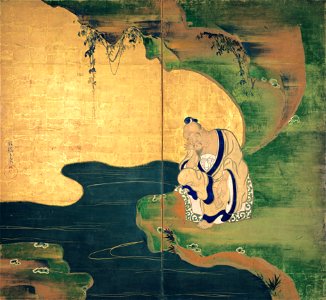 Tai Gong Wang by Ogata Korin (Kyoto National Museum)