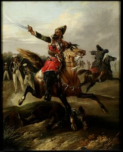 Tadeusz Brodowski - Circassian on horseback - MP 1902 MNW - National Museum in Warsaw