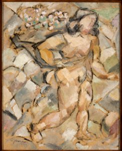 Tadeusz Makowski - Running woman - MPW 2360 MNW - National Museum in Warsaw