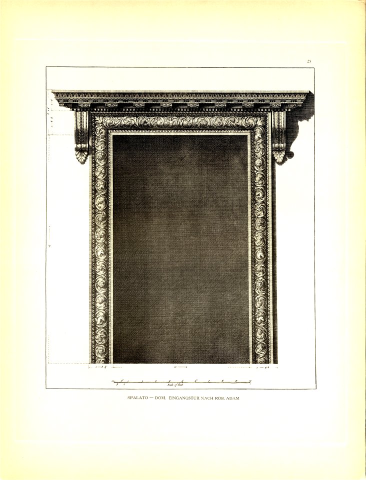 Tafel 025 Spalato - Domportal - Robert Adam 1764