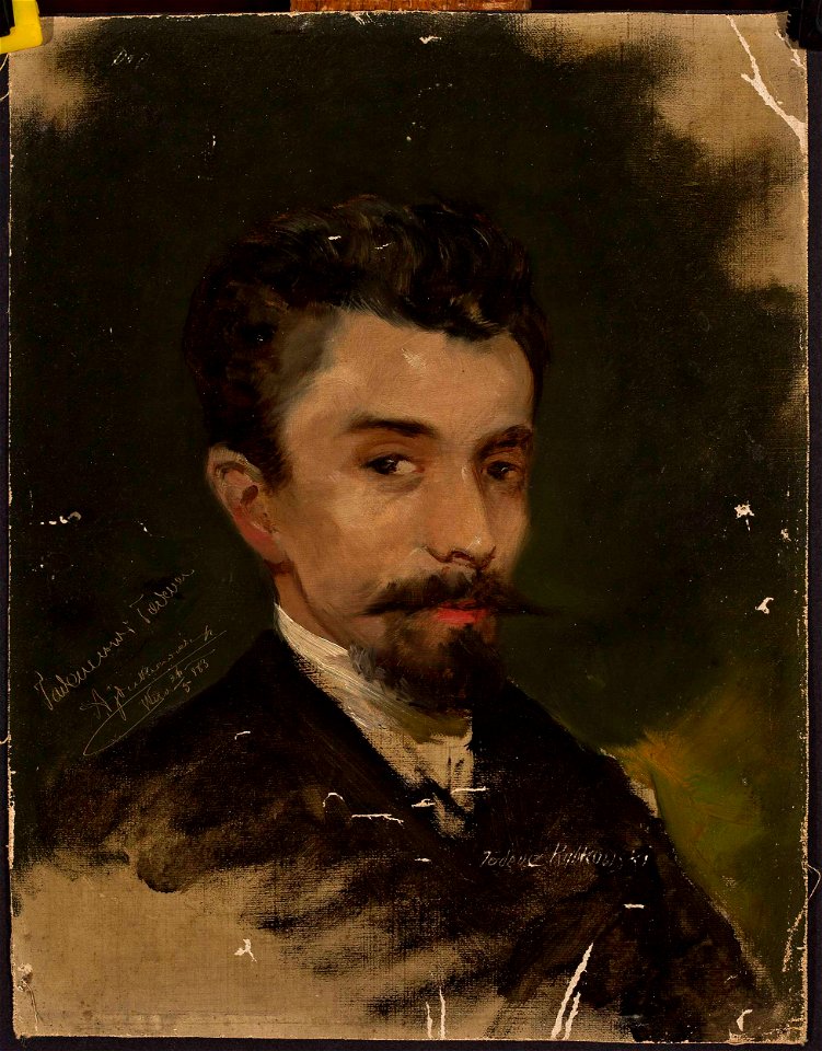 Tadeusz Ajdukiewicz - Portrait of Tadeusz Rybkowski - MP 1954 MNW - National Museum in Warsaw