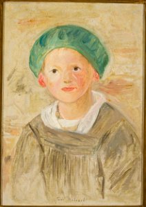 Tadeusz Makowski - Boy in a green cap - MPW 2729 MNW - National Museum in Warsaw