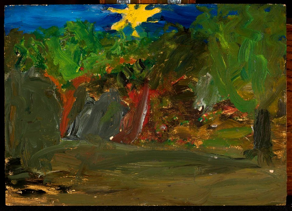 Tadeusz Makowski - Sun over a garden - MPW 2539 MNW - National Museum in Warsaw