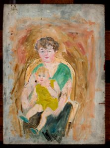 Tadeusz Makowski - Mother and child - MPW 2531 MNW - National Museum in Warsaw