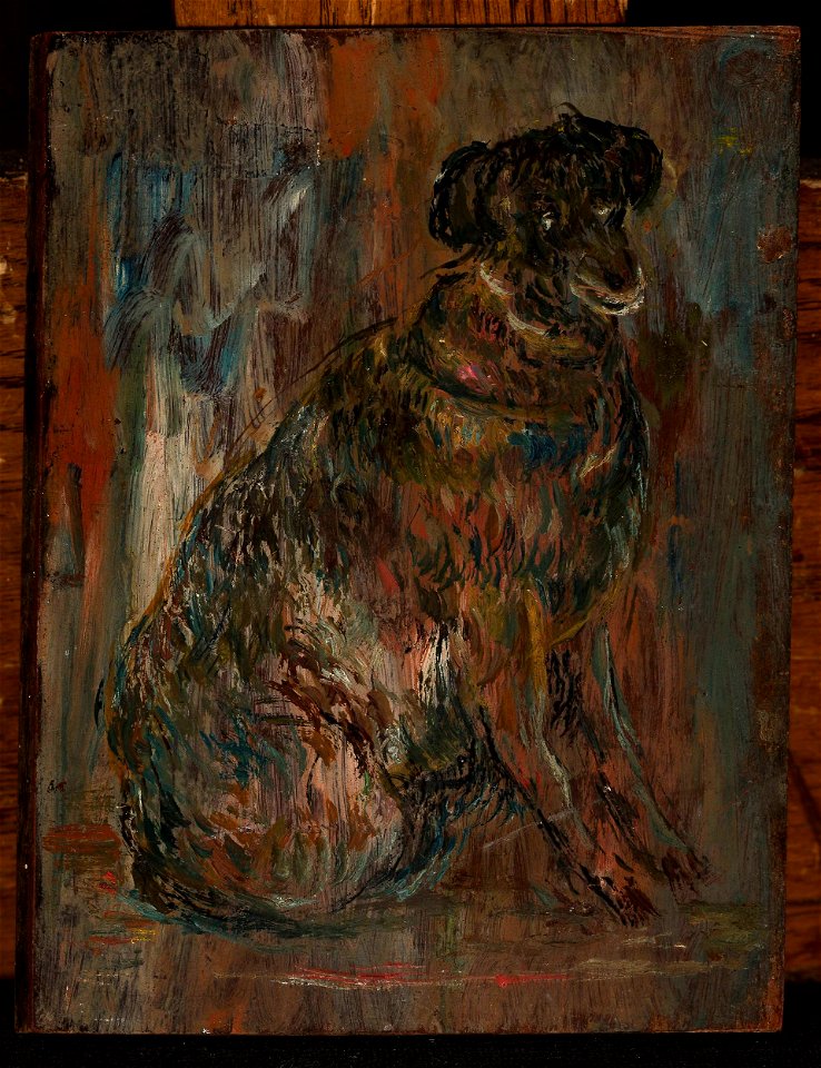 Tadeusz Makowski - Study of a dog (Malina) - MPW 2494 MNW - National Museum in Warsaw