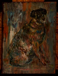 Tadeusz Makowski - Study of a dog (Malina) - MPW 2494 MNW - National Museum in Warsaw