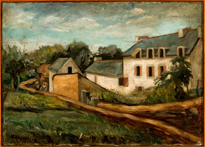 Tadeusz Makowski - Landscape from Le Pouldu - MPW 2730 MNW - National Museum in Warsaw