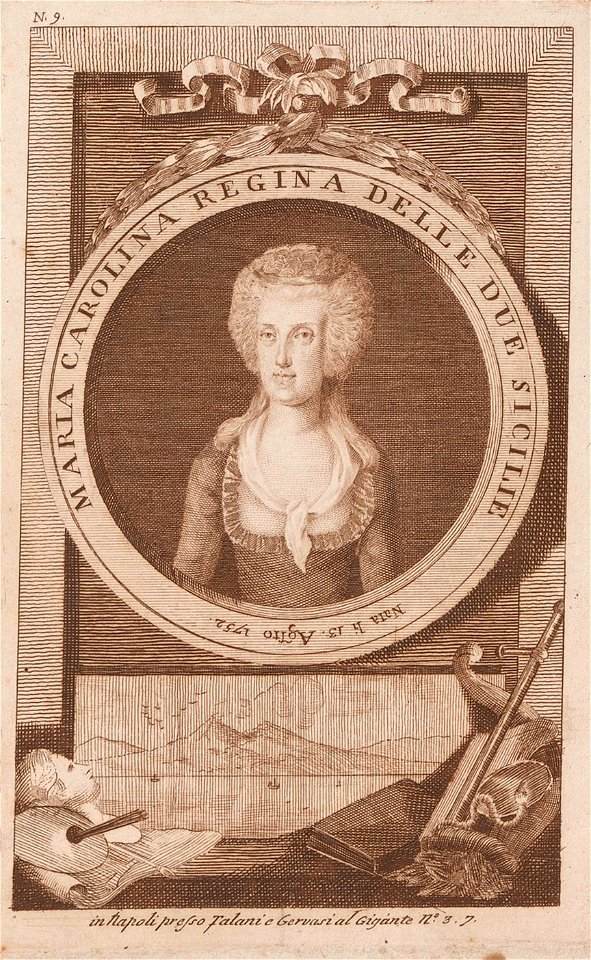 Talani e Gervasi - Maria Carolina, Queen of the Two Sicilies
