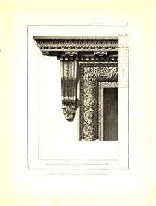 Tafel 026 Spalato - Domportal Detail - Robert Adam 1764