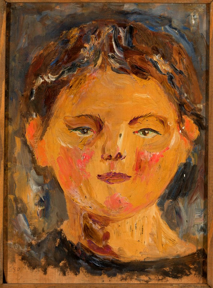 Tadeusz Makowski - Little girl’s head - MPW 2673 MNW - National Museum in Warsaw