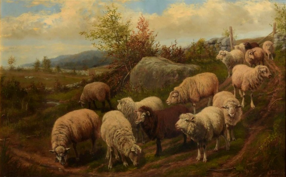 A Dry Time, Putnam, NY by Arthur Fitzwilliam Tait