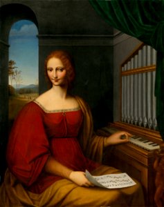 Taliansky maliar - Svätá Cecília - O 257 - Slovak National Gallery