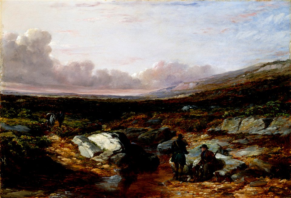 Arthur Fitzwilliam Tait - Deer Stalking in Scotland, Getting Ready - 94.450 - Museum of Fine Arts