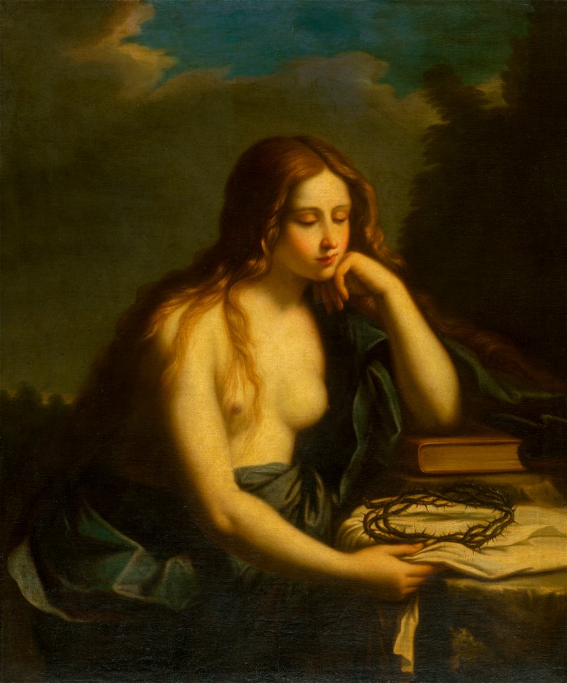 Taliansky maliar zo 17. storočia - Repentant Mary Magdalene - O 92 - Slovak National Gallery