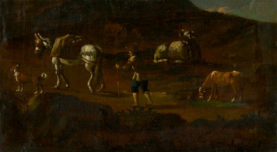 Taliansky maliar z 18. storočia - Mountain Road - O 2262 - Slovak National Gallery
