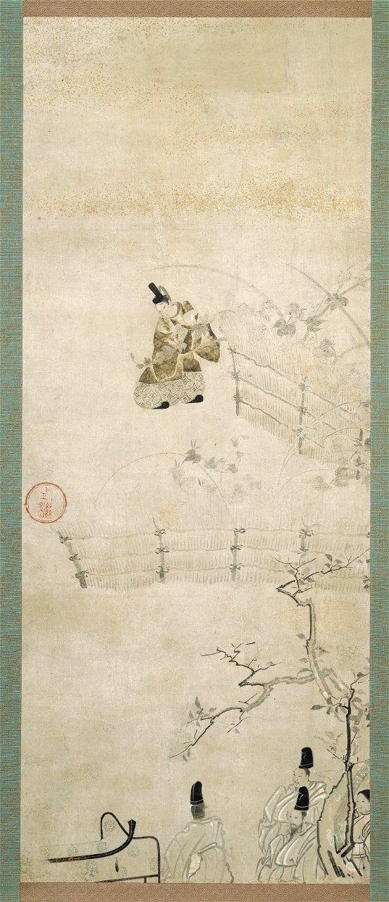 Taketsugu - Scene from the Tale of Genji, from the chapter Yugiri - 64.152 - Detroit Institute of Arts