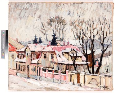 Talvine Tartu vaade, Villem Ormisson, TKM TR 2734 M 464