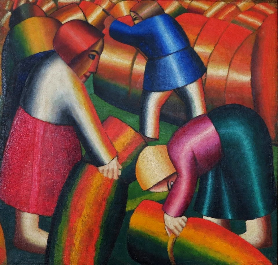 Taking in the Rye Kazimir Malevich 1911