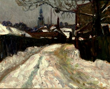 Tallinna vaade (Talvemotiiv), Paul Burman, TKM TR 2607 M 417