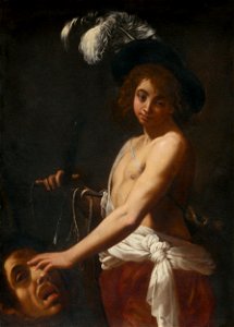 Taliansky maliar okolo polovice 17. storočia - David with the Head of Goliath - O 3246 - Slovak National Gallery