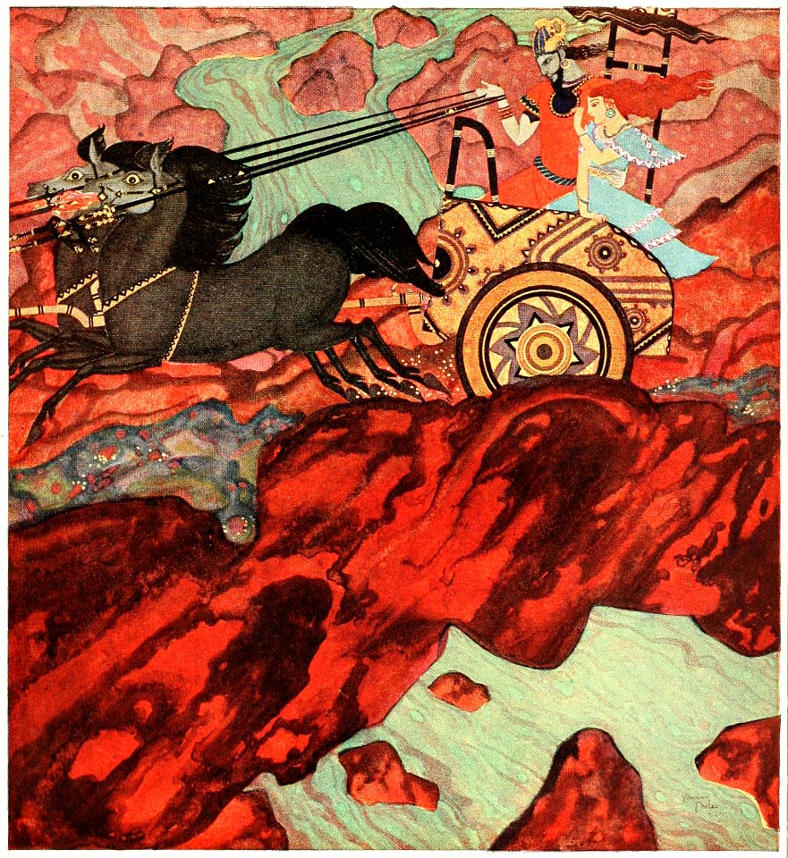 Tanglewood tales - Dulac plate facing page 160