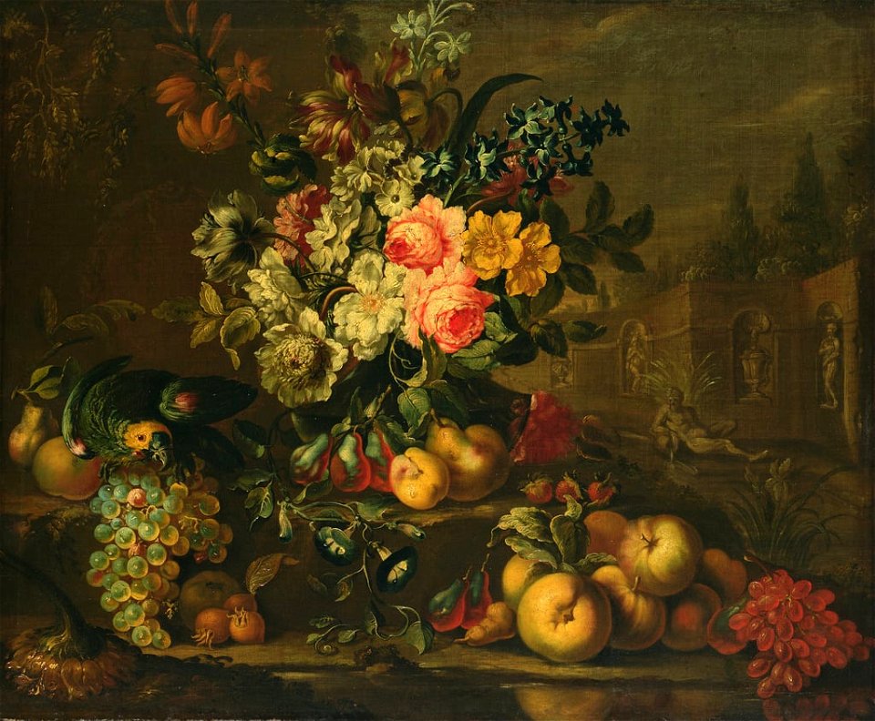 Tamm, Franz Werner von - Flowers and Fruit - Hamburger Kunsthalle