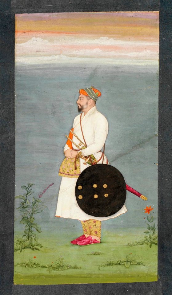 Tanding figure of an officer