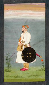 Tanding figure of an officer