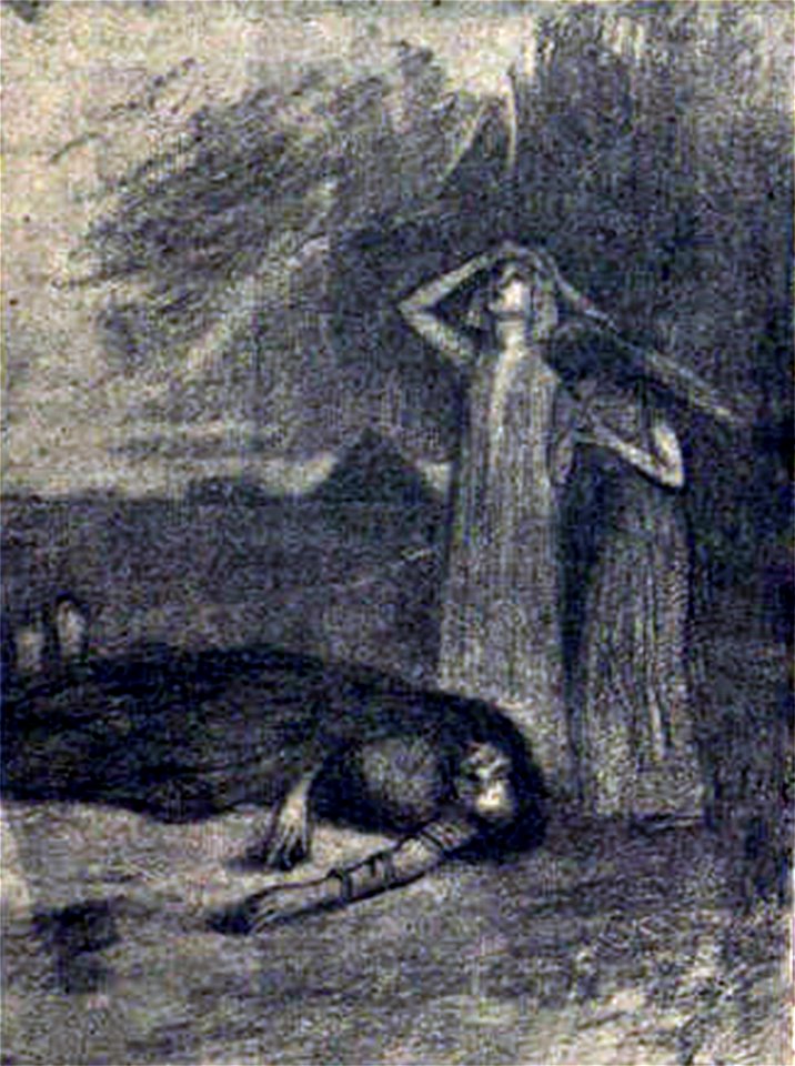 Tanqueu les portes! il·lustració d’un text de Josep Pin i Soler - Joan Brull i Vinyoles (1863-1912) - 1