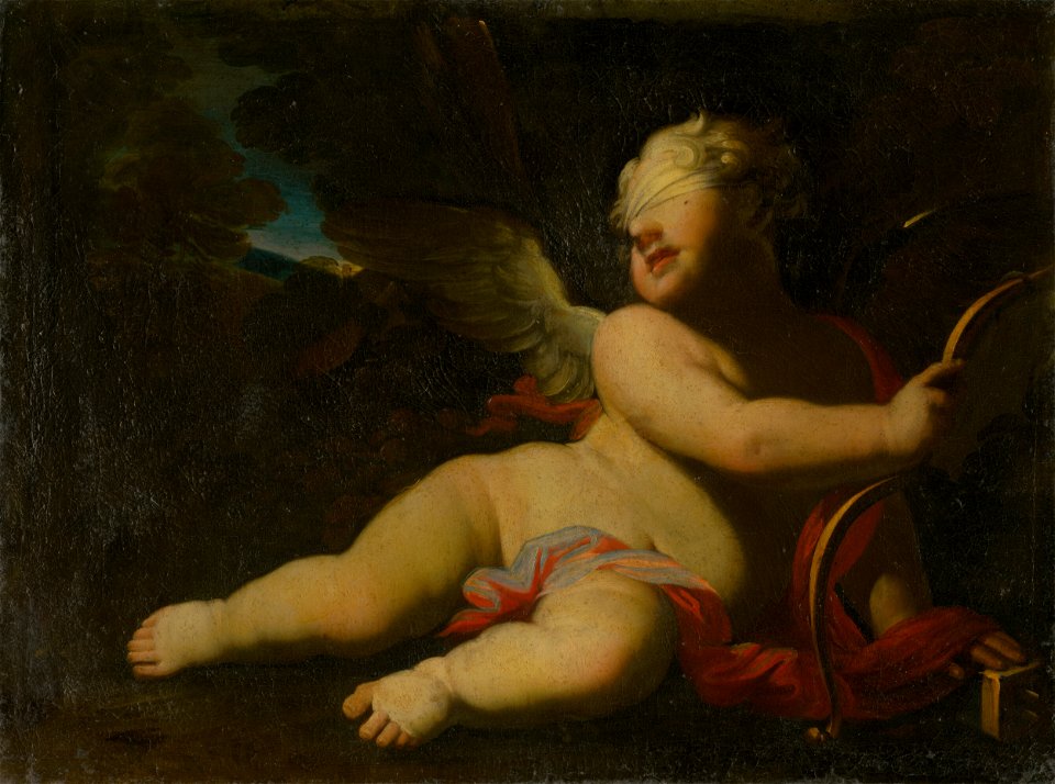 Taliansky maliar - Amoret so zaviazanými očami - O 256 - Slovak National Gallery