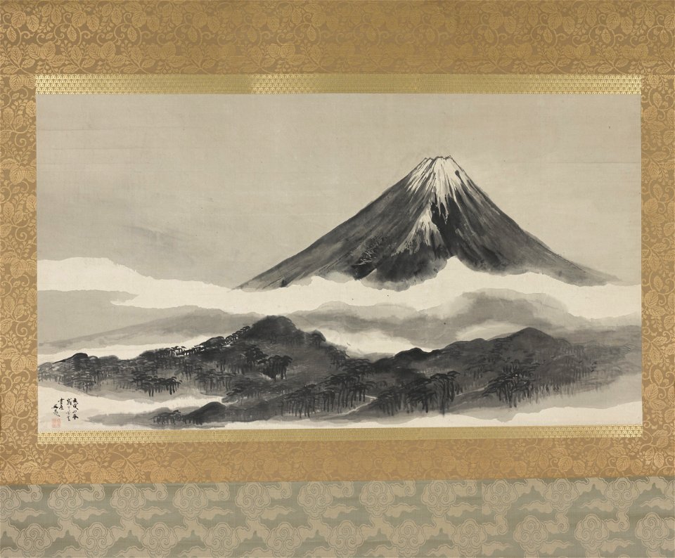 Tani Bunchō 谷文晁 - Mount Fuji - TL42147.36 - Harvard Art Museums