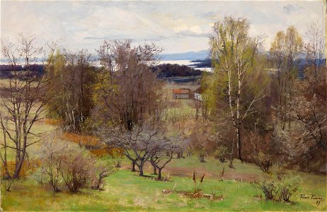 Marie Tannæs - Fra Hoff ved Skøyen - NG.M.04277 - National Museum of Art, Architecture and Design