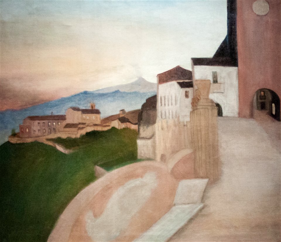 Taormina Detail with the Clock Tower