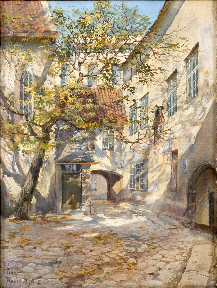 Tallinna õu (Pühavaimu kiriku , Karl von Winkler, EKM j 283-1862 M 1647