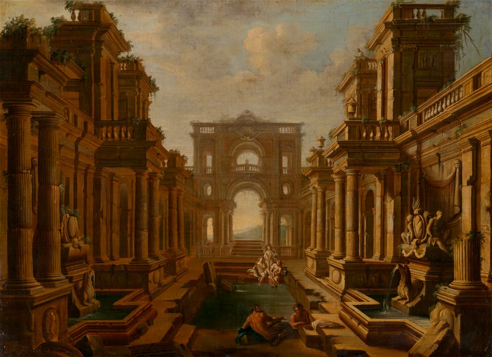 Taliansky maliar z 2. polovice 18. storočia - David and Bathsheba - O 3514 - Slovak National Gallery