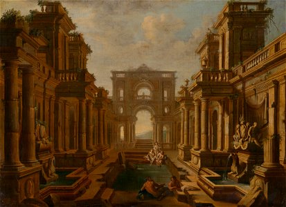 Taliansky maliar z 2. polovice 18. storočia - David and Bathsheba - O 3514 - Slovak National Gallery