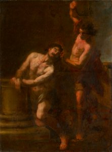 Taliansky maliar okolo roku 1700 - Flagellation of Christ - O 5668 - Slovak National Gallery