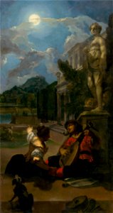 Taliansky maliar z konca 18. storočia - Early Evening Idyll - O 3244 - Slovak National Gallery