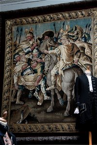 Tapisserie d'Aubusson - Alexandre et Porus