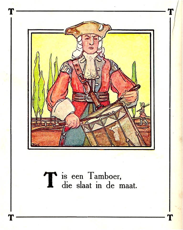 Tamboer uit A dat is Aafje (1918) van Bas van der Veer