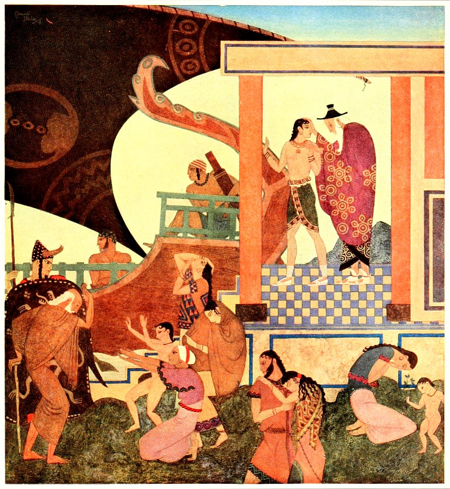 Tanglewood tales - Dulac plate facing page 032