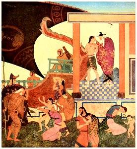 Tanglewood tales - Dulac plate facing page 032