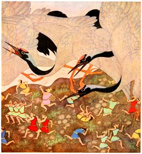 Tanglewood tales - Dulac plate facing page 056