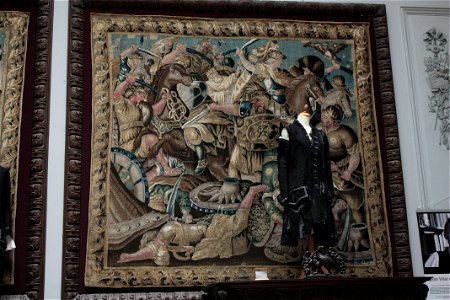 Tapisserie d'Aubusson - Alexandre à la bataille d'Arbelle