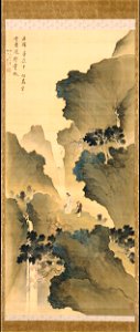Tani Bunchō - Watching a Waterfall - 1972.16 - Cleveland Museum of Art