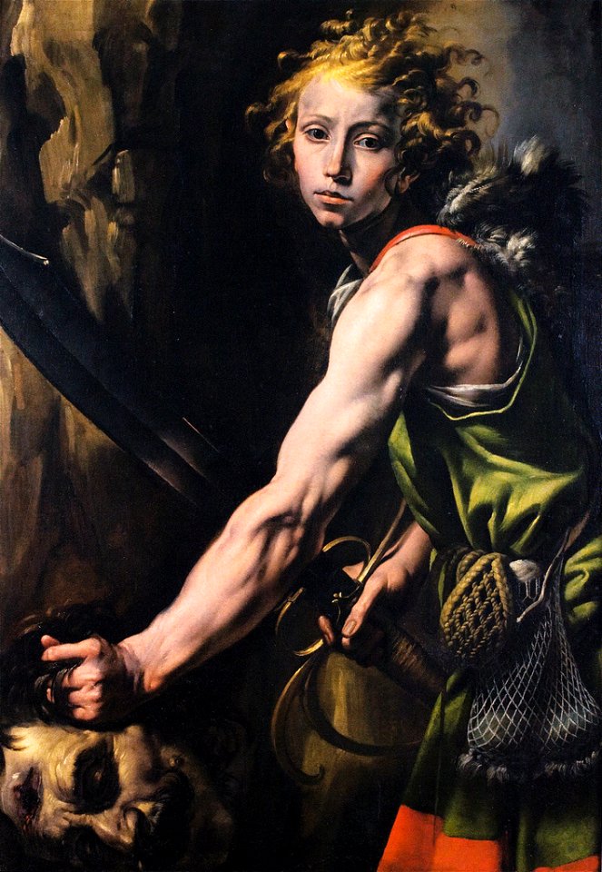 Tanzio da Varallo, Davide e Golia, ca. 1625 (Museo civico, Varallo)