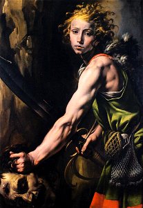 Tanzio da Varallo, Davide e Golia, ca. 1625 (Museo civico, Varallo)