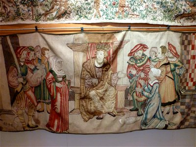 Tapisserie Le jugement de Salomon 06