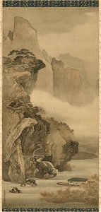 Tani Bunchō 谷文晁 - Ode to the Red Cliff - TL42147.37 - Harvard Art Museums