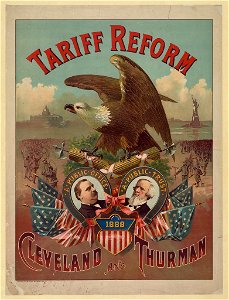 Tariff reform. Cleveland and Thurman LCCN2003673025